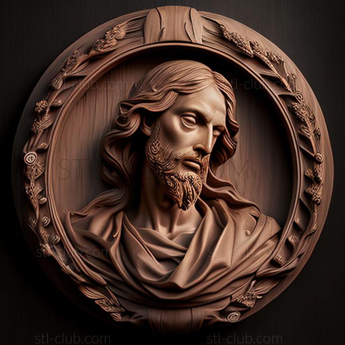 3D model st jesus (STL)